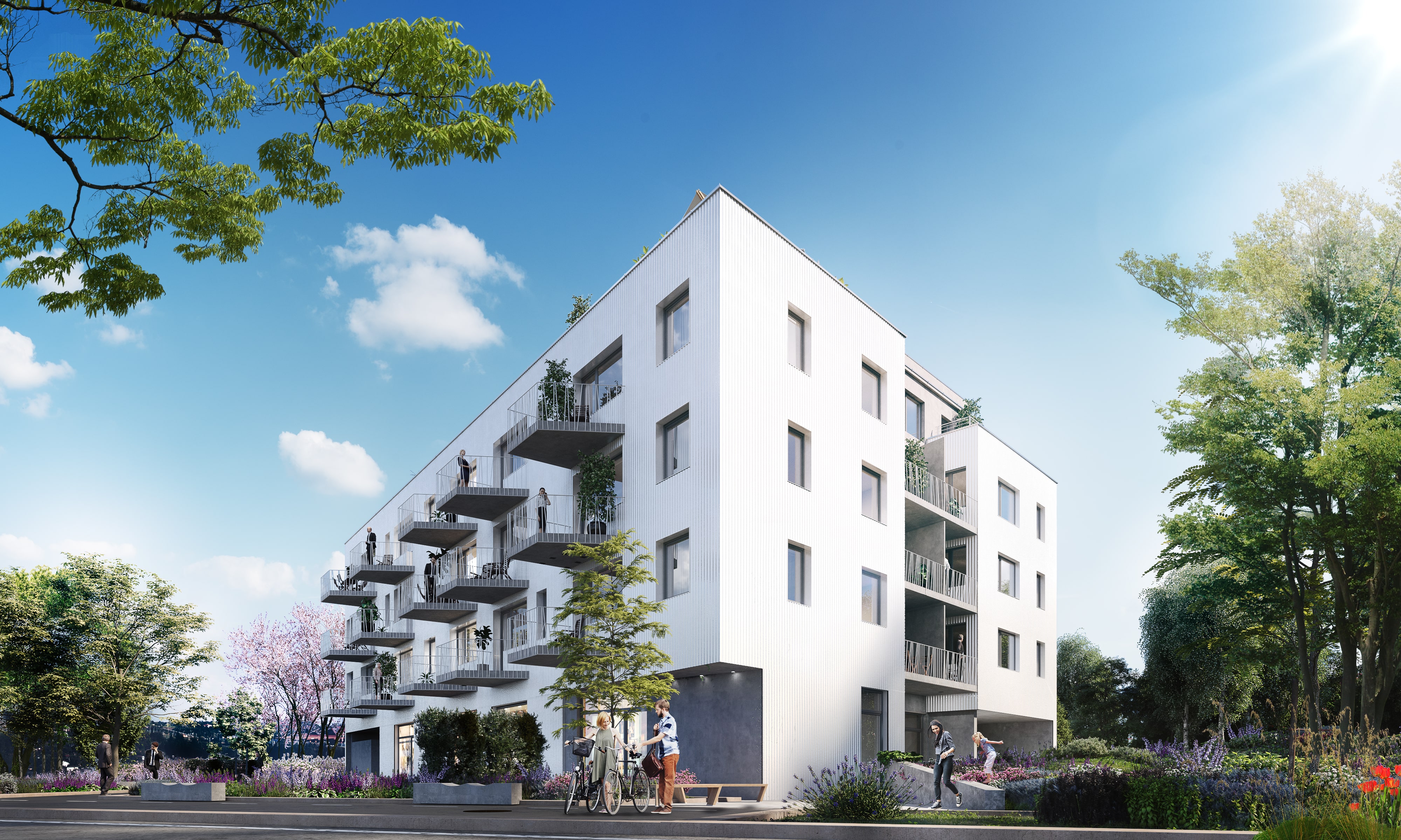 Последние доступные квартиры в проекте Rezidence Hloubětín